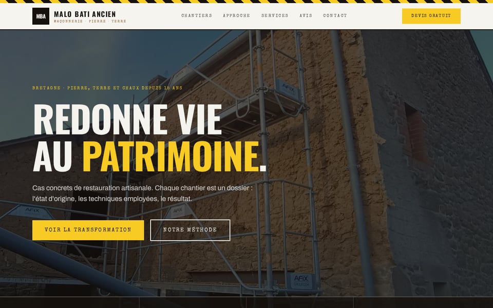 Proposition 2 — Redonne vie au patrimoine